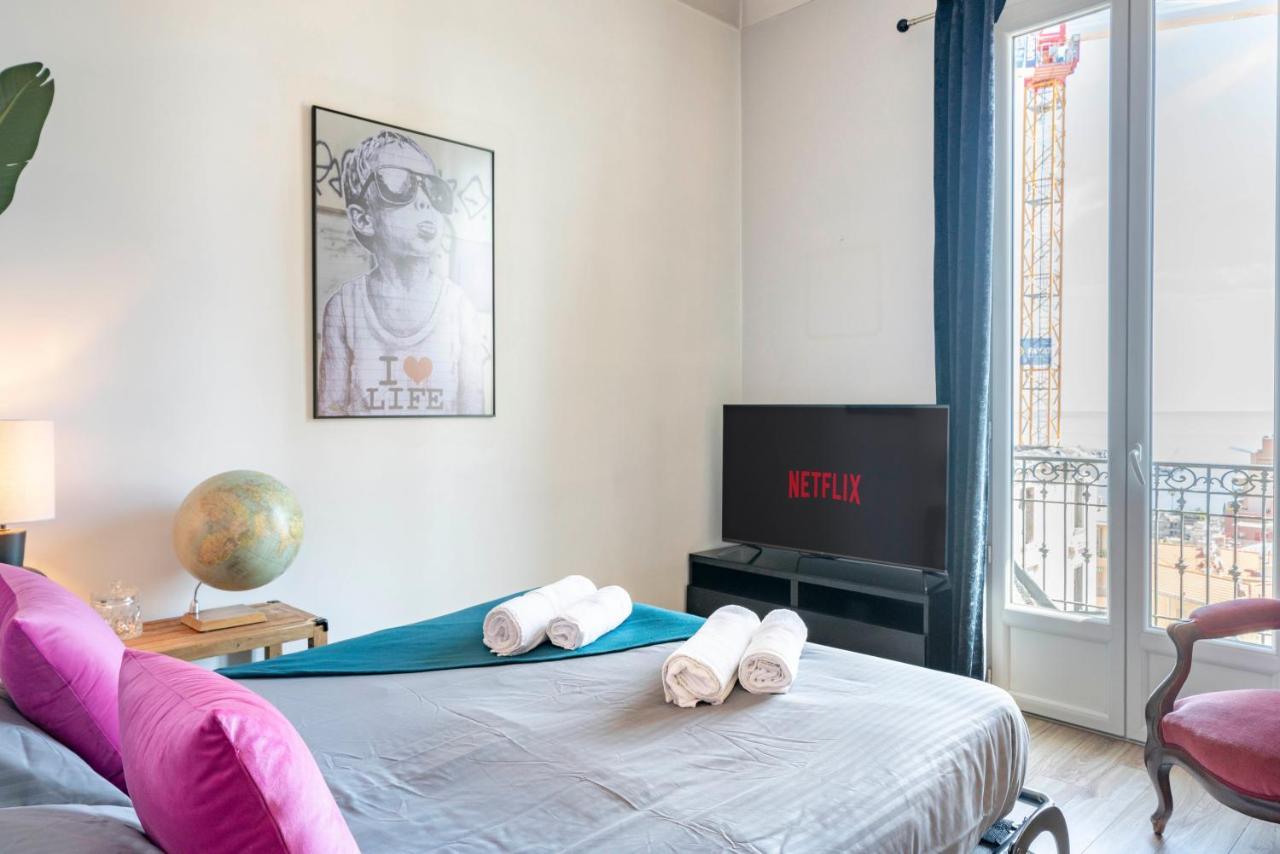 Frontiere De Monaco - Balconnet Vue Mer - Ba Apartman Beausoleil Kültér fotó