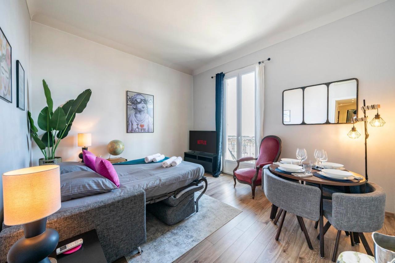 Frontiere De Monaco - Balconnet Vue Mer - Ba Apartman Beausoleil Kültér fotó
