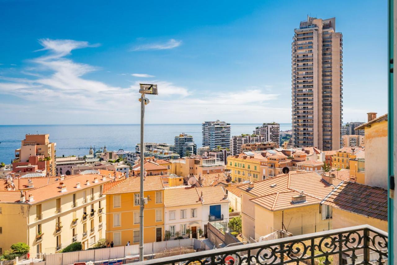 Frontiere De Monaco - Balconnet Vue Mer - Ba Apartman Beausoleil Kültér fotó